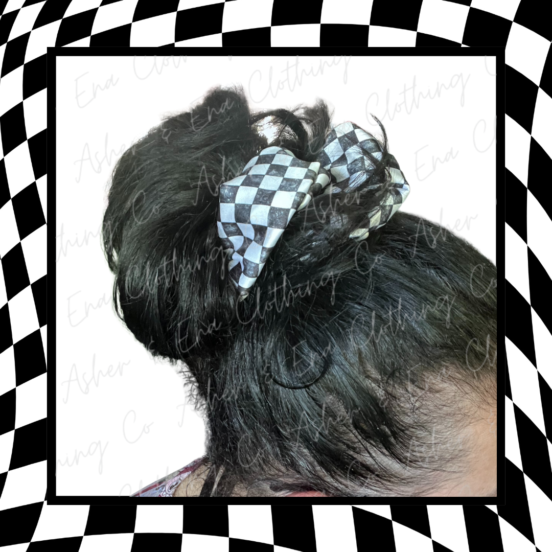 Jumbo Satin Scrunchie Duo