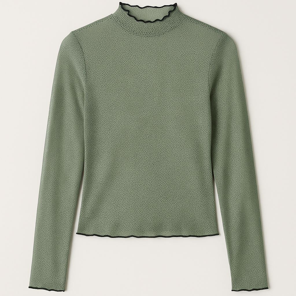 Mesh Mock Neck (Adult)