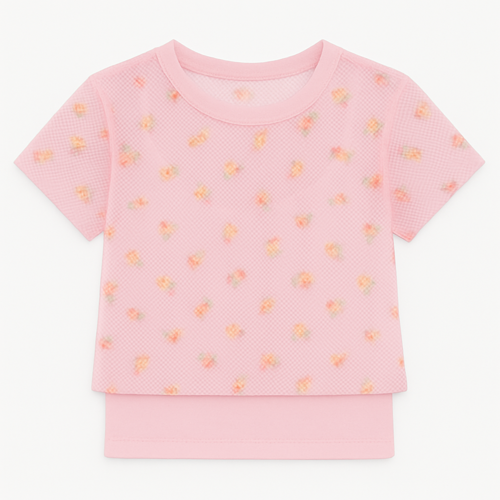 Mesh Boxy Tee (Adult)