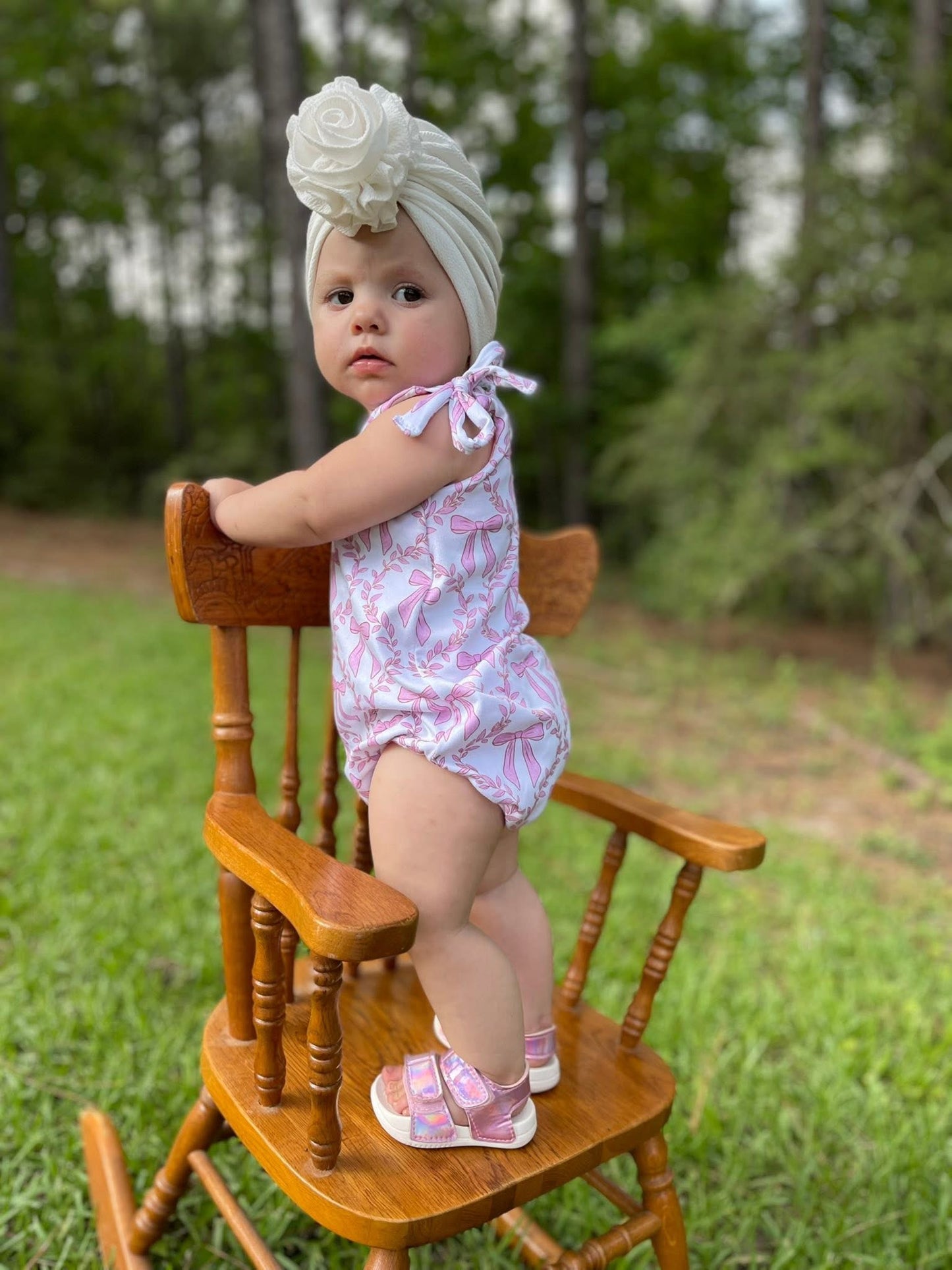 Savannah Bubble Romper