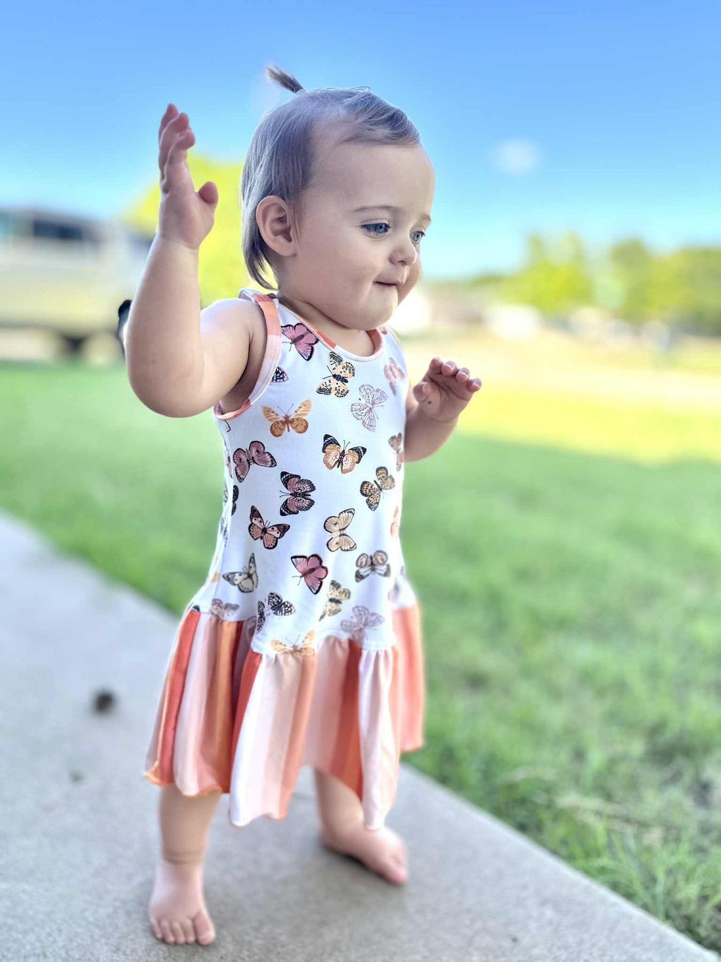 Oaklynn Keyhole Dress