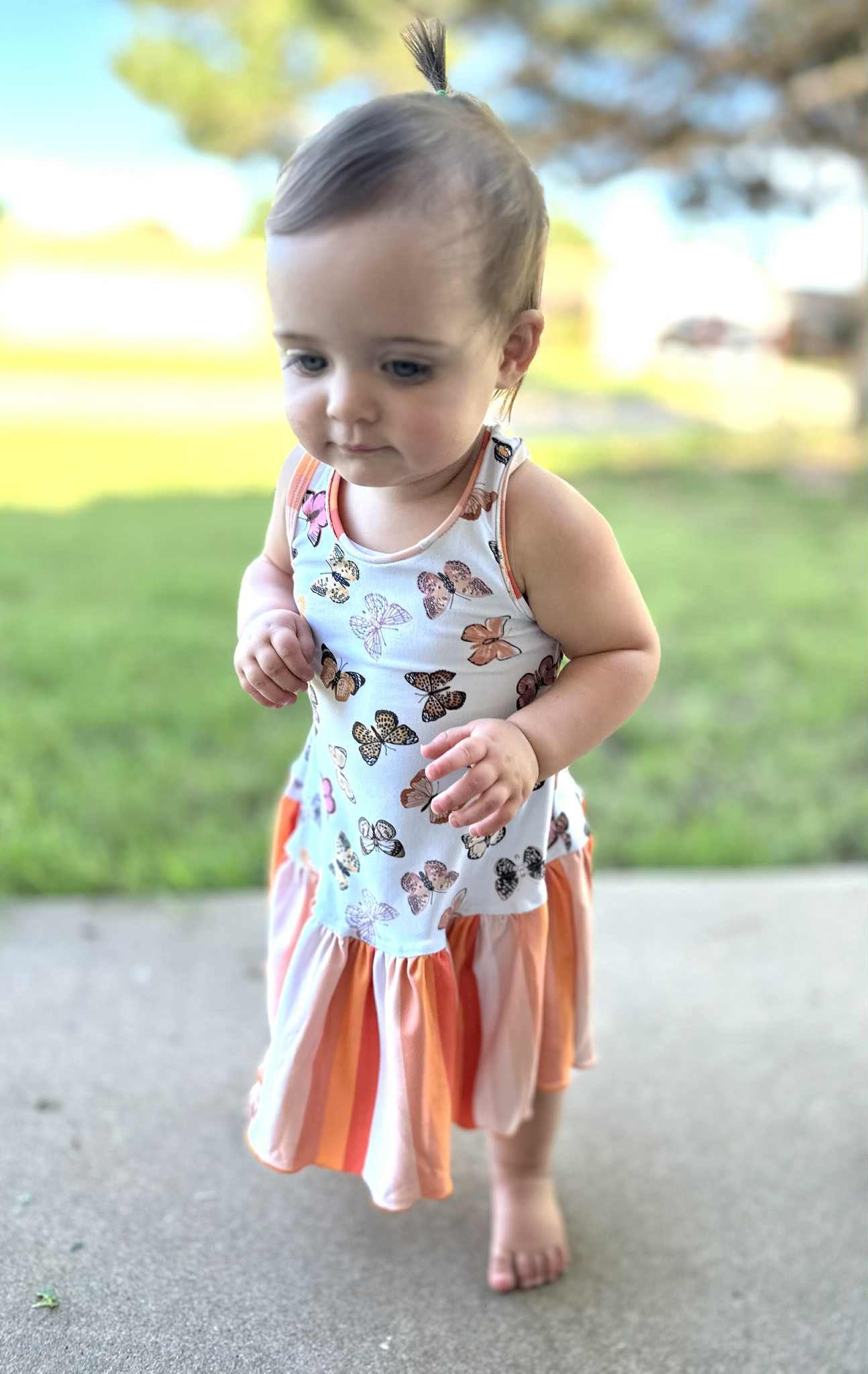 Oaklynn Keyhole Dress