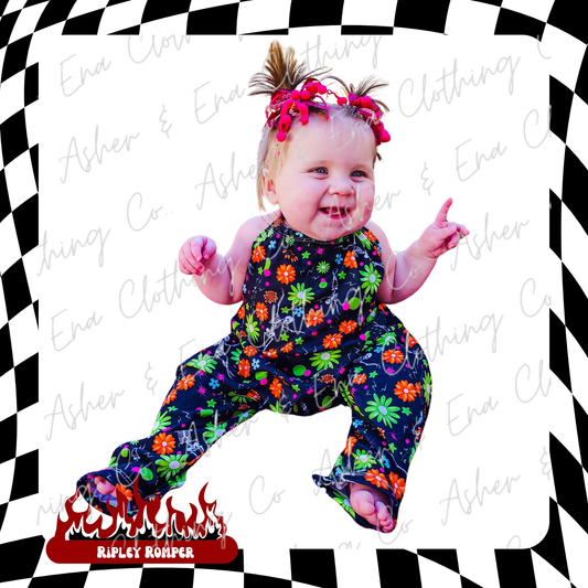 Ripley Open-Back Romper