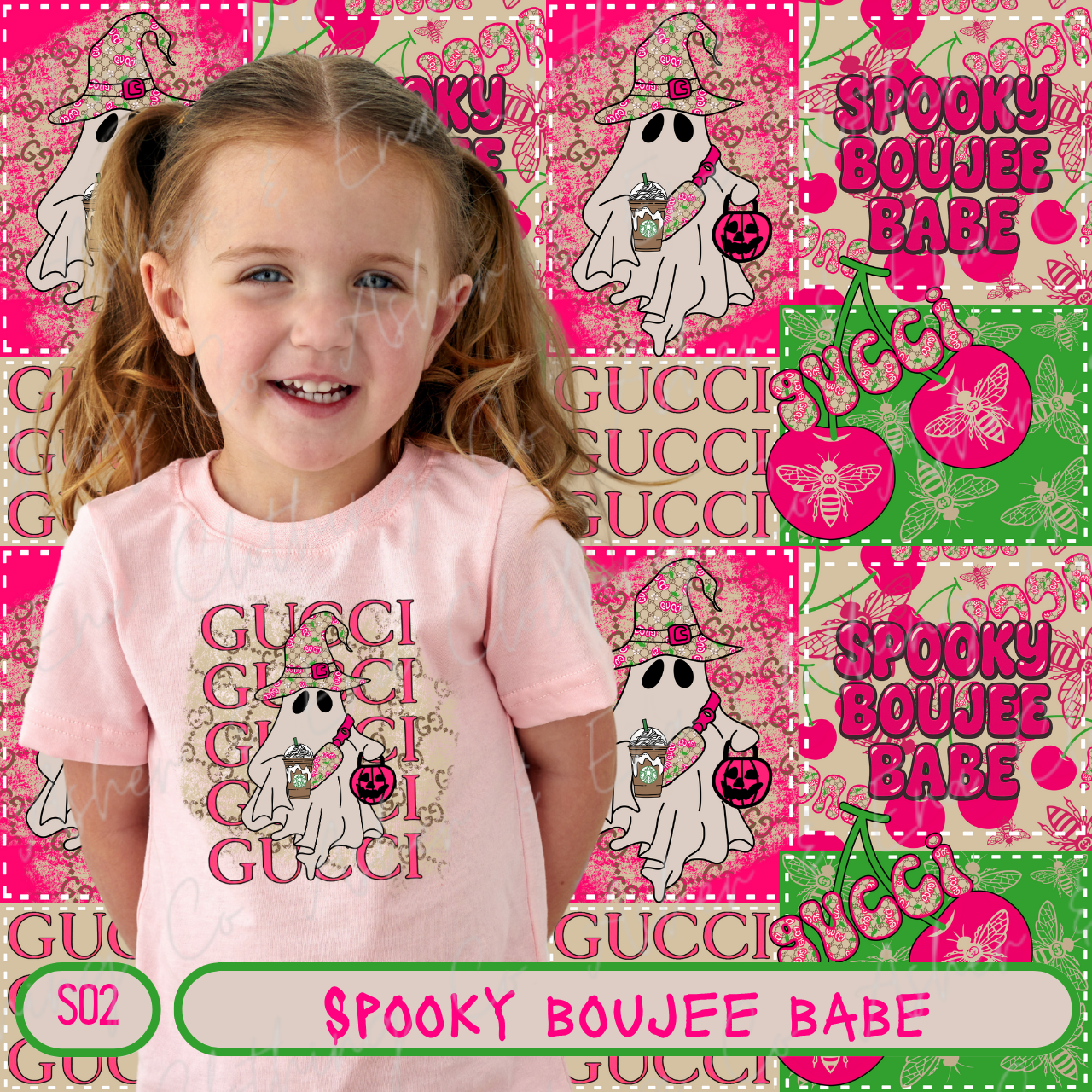 Spooky Boujee Babe Tee & Bottom Set