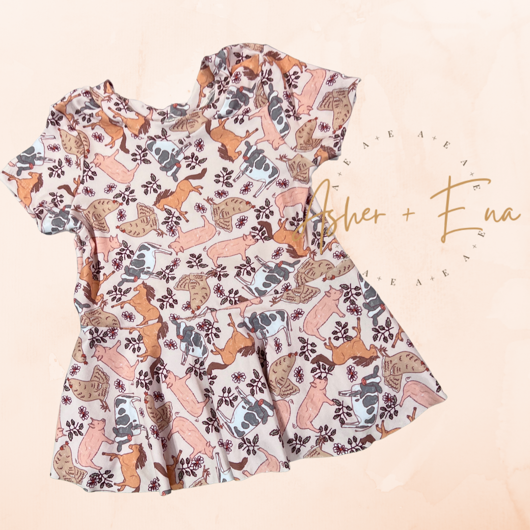 Alivia Peplum & Leggings Set