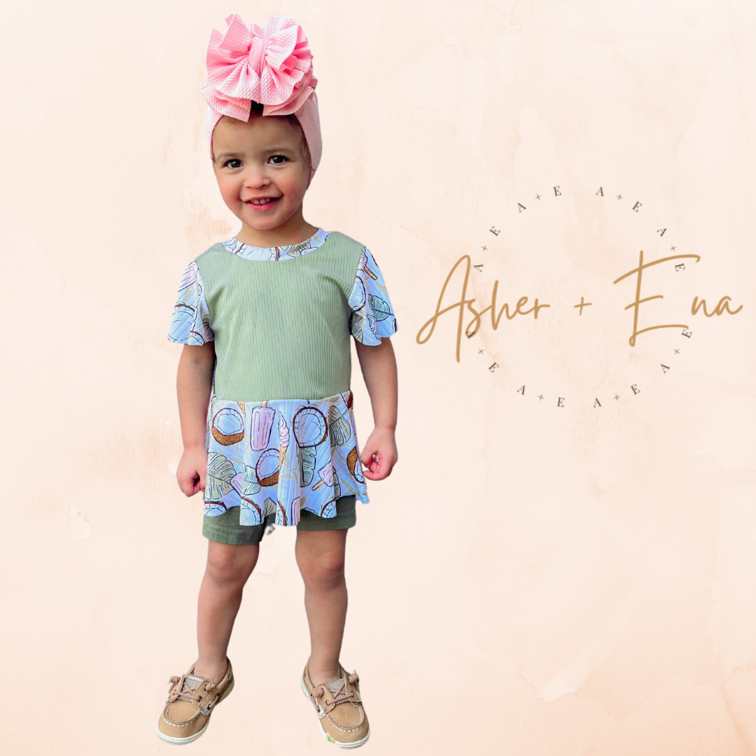 Alivia Peplum