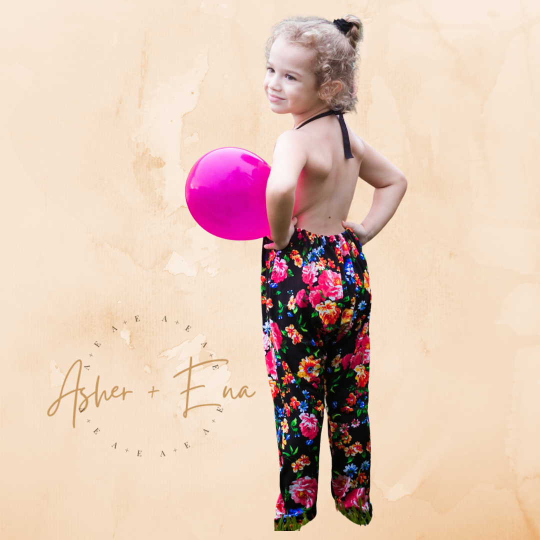Ripley Open-Back Romper