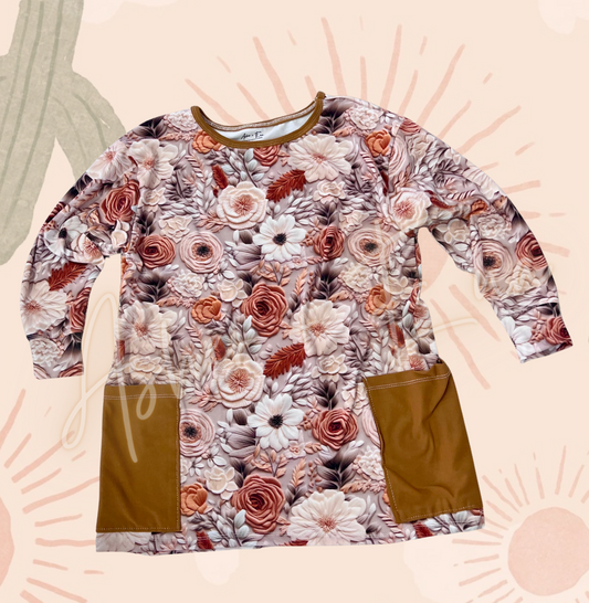 Rhiannon Oversized Pocket Tee or Dress