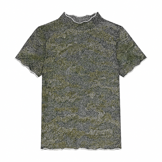 Mesh Mock Neck (Adult)