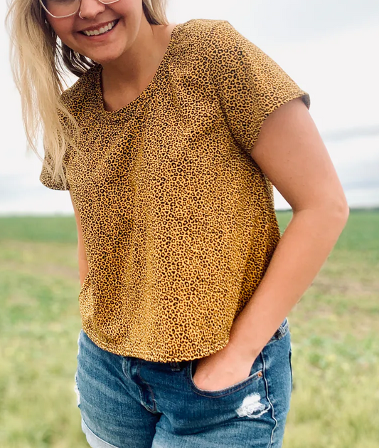 Brittney Adult Boxy Tee