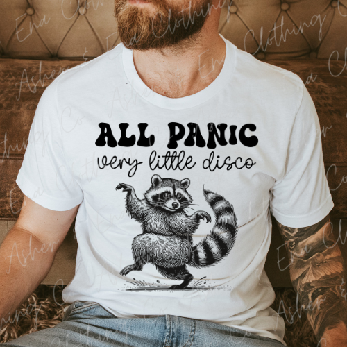 All Panic Very Little Disco Graphic Tee