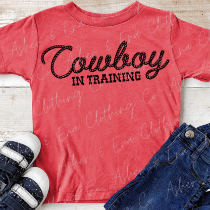 Cowboy In Training Graphic Tee