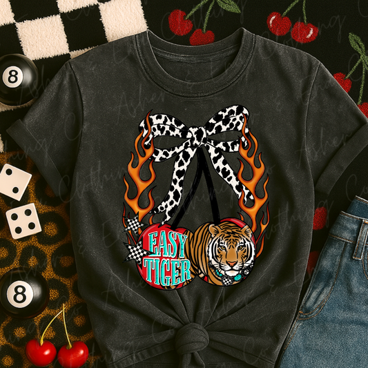 Easy Tiger Graphic Tee, Crewneck, or Hoodie
