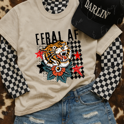 Feral AF Graphic Tee