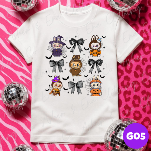 Girly Labubu Graphic Tee