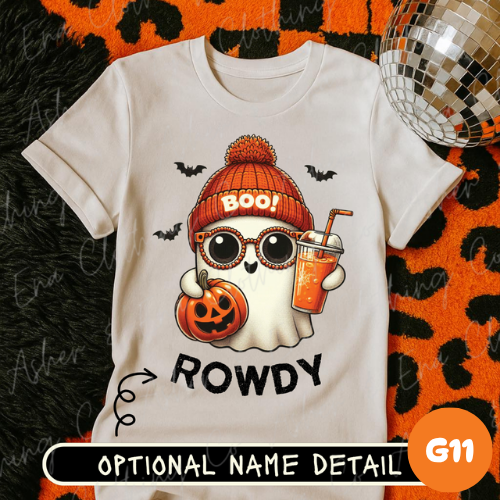 Personalized Ghostie Dude Graphic Tee
