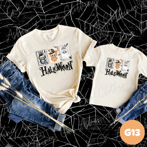 Halloween Labubu Graphic Tee or Sweatshirt