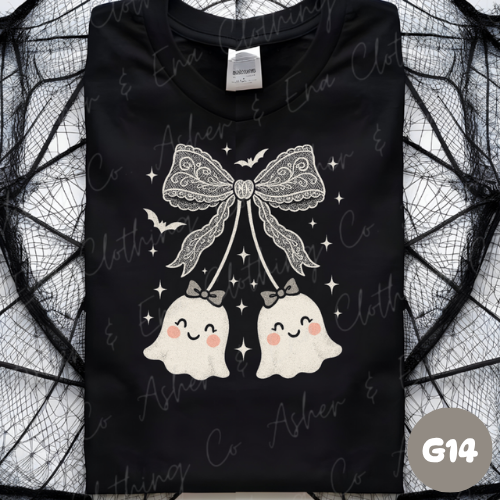 Ghost "Cherries" Graphic Tee or Sweatshirt