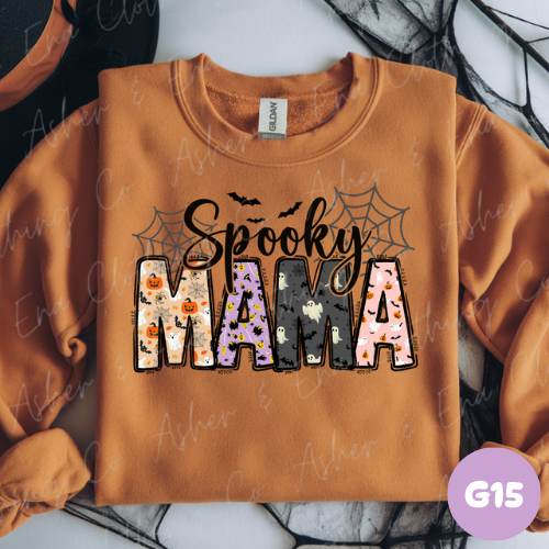 Spooky Mama Graphic Tee or Sweatshirt