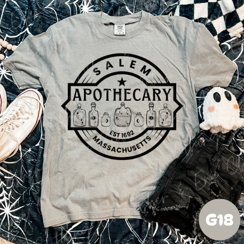 Salem Apothecary Graphic Tee or Sweatshirt