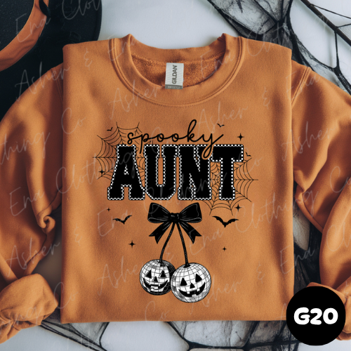 Spooky Aunt Graphic Tee or Sweatshirt