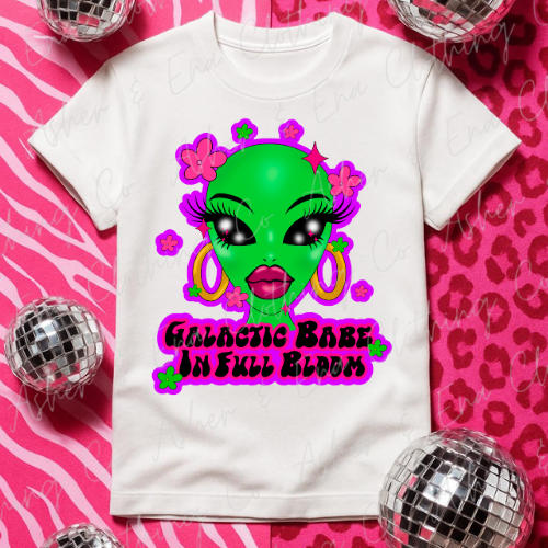Galactic Babe Graphic Tee