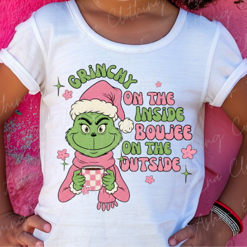 Grinchy & Boujee Graphic Tee