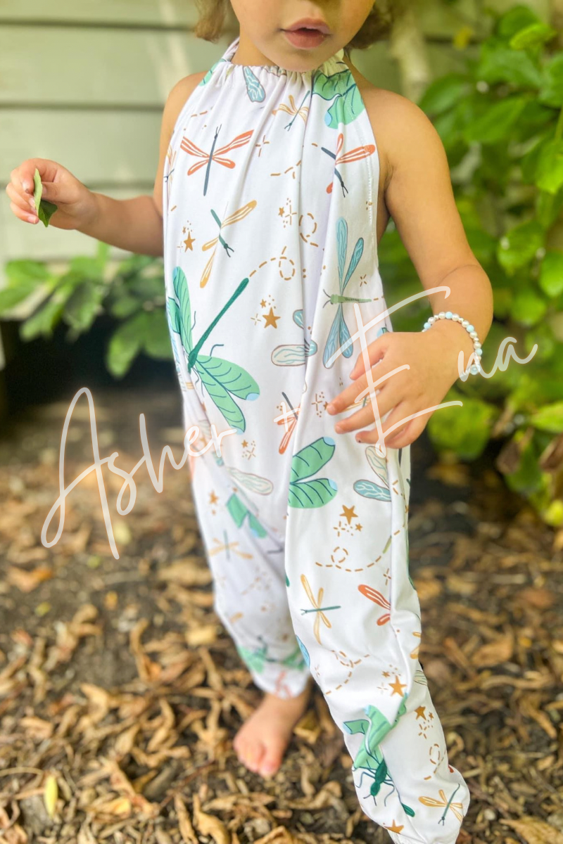 Ripley Open-Back Romper