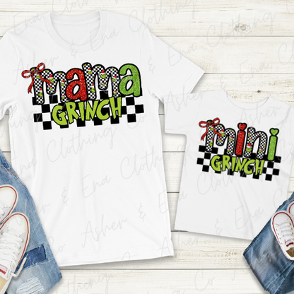 Mama Grinch Graphic Tee
