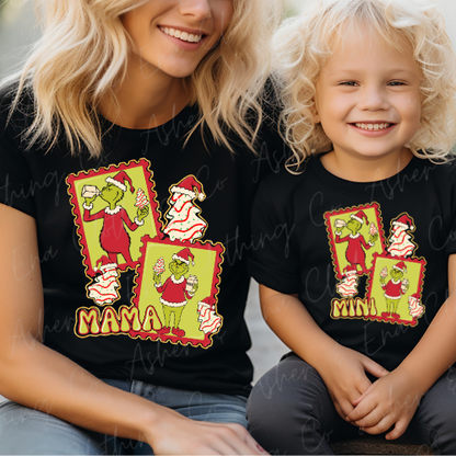 Mama Grinch Graphic Tee