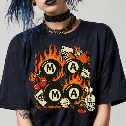 Mama Y'Allternative Graphic Tee, Crewneck, or Hoodie