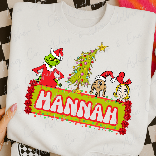 Whoville Name Plate Graphic Tee