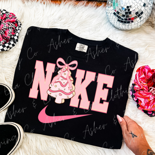 Nike Christmas Cake Graphic Tee
