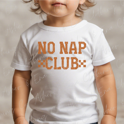 No Nap Club Graphic