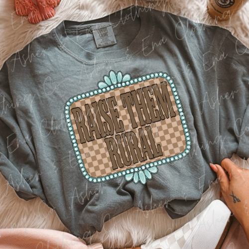 Raise Them Rural Graphic Tee