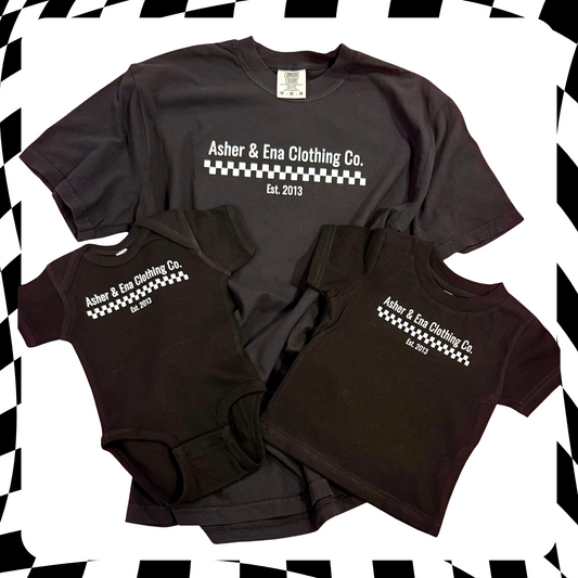 Asher & Ena Clothing Co. Logo Tee