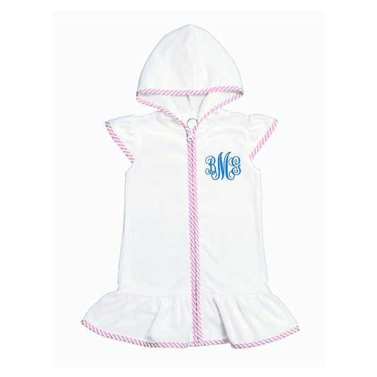 Girl Terry Cloth Swim Cover