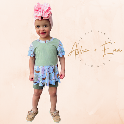 Alivia Peplum