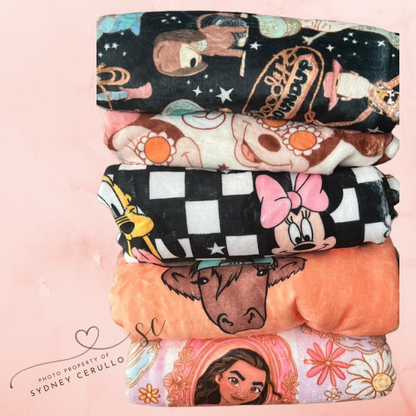 Minky Blanket Examples