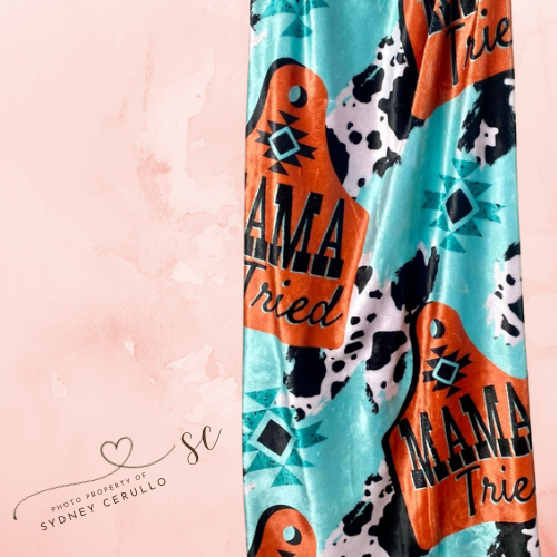 Minky Blanket Example